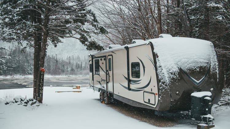 how to blow out camper water lines